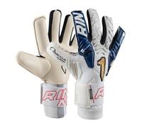 Rinat Guante de Portero Egotiko Vengador Alpha, Blanco/Navy Azul, Unisex Niños