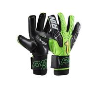Rinat Guante de Portero Egotiko Vengador Alpha, Verde/Negro, Unisex Niños