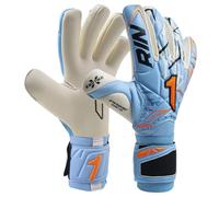 Rinat Guante de Portero Egotiko X Prime, Azul/Naranja, Unisex Adulto