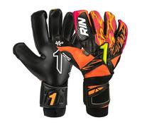 Rinat Guante de Portero Egotiko X Pro, Naranja/Negro, Unisex Adulto