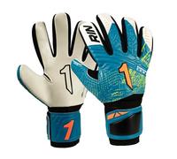 Rinat Guante de Portero Fiera Training, Verde/Naranja, Unisex Niños