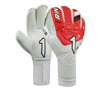 Rinat Guante de Portero Nkam Prime, Rojo/Blanco, Unisex Adulto