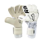 Guantes de Portero Rinat Santoloco Pro Adulto, Blanco, Talla 10