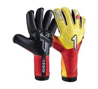 Rinat Guantes de Portero de Fútbol NKAM Pro Adulto Rojo Unisex Talla 8