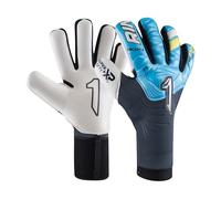 Rinat Guantes de Portero de Fútbol NKAM Semi Adulto Azul Unisex Talla 8