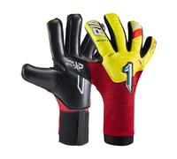 Rinat Guante de Portero Nkam Semi, Amarillo/Rojo, Unisex Niños