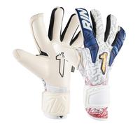 Guantes de portero rinat egotiko vengador pro (white / navy blue) 8