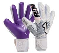 Rinat Guantes de Portero Meta GK Alpha, Blanco, Adulto, Unisex, Talla 10