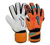 Guantes de portero rinat egotiko vengador turf basic naranja/blan 8