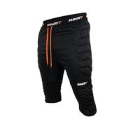 Rinat Pantalón de Portero 3/4 Egotiko, Negro, Unisex Adulto