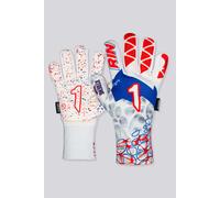 Guantes de Portero Rinat Xtreme Guard Dominius AS Junior, Blanco, Talla 4