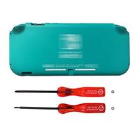 Rinbers Carcasa trasera delantera de repuesto para consola Nintendo Switch Lite HDH-001, cubierta de plástico - Turquesa