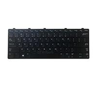 Rinbers Teclado de repuesto con marco sin retroiluminación para Dell Latitude 11 3180 3189 3190 Latitude 13 3380-343NN 0343NN NG83V