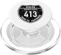Rincón Puerto Rico | Camino a la Felicidad 413 PopSockets PopGrip para MagSafe
