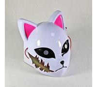 rindeki Anime Kamado Tanjirou Makomo Sabito Half Face Mask Cosplay (Sabito)