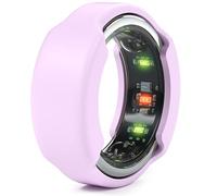 Rinfit Protector de Anillo de Silicona Compatible con Samsung Galaxy Ring y Oura Ring, Funda Inteligente Slimfit, diseño Pendiente de Patente, Morado, S