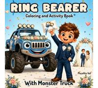 Ring Bearer Coloring and Activity Book With Monster Truck: A Fun Wedding Adventure for Boys Ages 2-8
