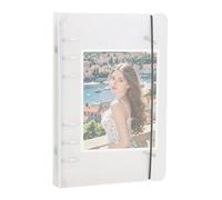 Ring Binder Cover - 6-Ring Loose Leaf Protector with Yellowing Resistance for Organization, Storage, and Page Protection, Ideal for Card Albums, Sticker Collections, Journals, Notebooks, Planners, a