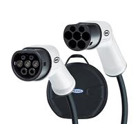 Ring Cable de Carga para vehículos eléctricos de 32 A, 1 Fase Tipo 2 a Tipo 2: Apto para Todos los vehículos híbridos Totalmente eléctricos y enchufables