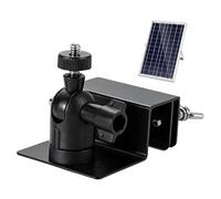 Ring Camera Gutter Mount | Monitoring Solar Panel Holder,Railing Camera Mount - Outdoor Balcony Roof Garden Backyard Fence Gutter