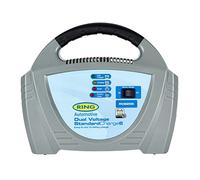 Ring Cargador de batería de Coche de 6 A para vehículos de hasta 1,6 L: Compatible con baterías de Plomo ácido de 6 V y 12 V