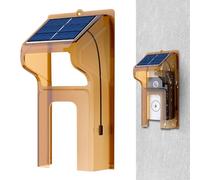 Ring Cover - Protector de cámara resistente a la intemperie, lluvia | protectora para apartamento, hogar, lugar de trabajo, exterior, inquilino, aula, protección al aire libre, carcasa de metal
