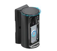 Ring Doorbell Mount No Drill, Ring Door Holder Bracket, No Drill Doorbell Holder, Adjustable Ring Doorbell Case, Ring Door Mount for Wireless Video Doorbell for Wireless & Wired Video Doorbell