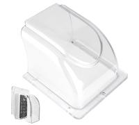 Ring Doorbell Protector - Carcasa impermeable transparente, Escudo meteorológico de la cámara inteligente, cubierta exterior, Protector de puerta antideslumbrante | Anillo teclado dispositivo de