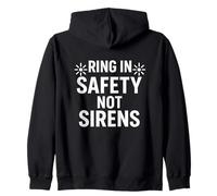 Ring in Safety | Semana de la Seguridad Profesional y Regalo Industrial Sudadera con Capucha