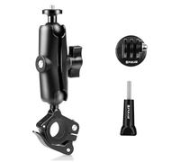 Ring Lock - Soporte de clip para manillar de motocicleta Insta360 X5/X4 Air/X3, cabezal de bola giratorio de 360°, accesorios de soporte fijo para DJI Osmo Action 6/5/4/360/GoPro Hero 13 12 11