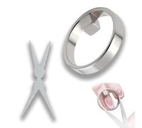 Ring Magnet for Nails, 2026 NEW Cat Eye Nail Magnet Tool Set, Circular & Two Tip Scissor Tool for Cat Eye Gel Polish, Easy Beginners (Set)