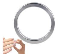 Ring Magnet Tool - Magnetic Gel Effect Creator | Alloy and Magnetic Material with Hollow Circular Design, Easy Use DIY Manicure Tool for Nail Decoration, Sets
