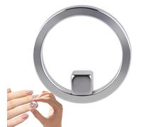 Ring Magnet Tool - Magnetic Gel Effect Creator | Alloy and Magnetic Material with Hollow Circular Design, Easy Use DIY Manicure Tool for Nail Decoration, Sets