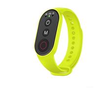 Ring - Mando a distancia para cámara DJI Action 6/5/4 - Para Insta360 y para Go Pro - Obturador remoto inalámbrico para senderismo, ciclismo, fotografía deportiva al aire libre (verde)