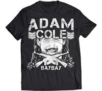 Ring of Honor Roh Adam Cole Bullet Club Baybay Men's Fashion T-Shirt Black XXL