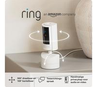 Ring - Pan-Tilt Indoor Cam, White NUEVO