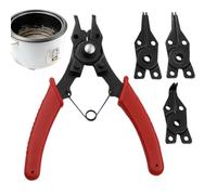 Ring Pliers Set - 4 In 1 Retaining Clip | for Automotive Engine Repair Mechanic Jewelry Wire Hose Electrical Home Work