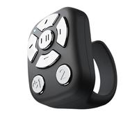Ring Remote, obturador remoto de cámara, desplazador inalámbrico | Portátil multifunción, accesorios de teléfono para navegar por redes sociales, leer libros electrónicos, reproducir música