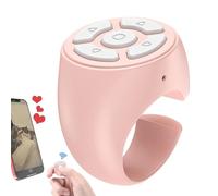 Ring Remote Page Turner - Auto Page Turner, práctico accesorio de lectura | Innovador control remoto de anillo, herramienta fácil de leer | Solución práctica para lectores, comodidad de lectura,