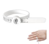 Ring Sizer Measuring Tool | Ring Sizer With Magnified Window | Rinng Sizzer Tools, Reusable Measurement Tool, Measurer, Rings Finger Sizzer 1-17 US Rings Size.