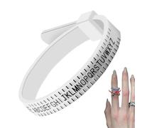 Ring Sizer Measuring Tool - Soft PVC 15cm, Flexible Circumference Gauge | Finger Size Measurement Strap, Reusable Jewelry Mandrel | For Men Women Engagement Band Wedding Gift Sizing