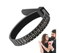 Ring Sizer Measuring Tool - Soft PVC 15cm, Flexible Circumference Gauge | Finger Size Measurement Strap, Reusable Jewelry Mandrel | For Men Women Engagement Band Wedding Gift Sizing