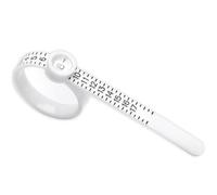 Ring Sizer Measuring Tool - US Ring Sizer Measuring Gauge | Ring Sizer Tool | Reusable Ring Measurement Tool | Ring Measurer, Ring Finger Sizer 1-17 US Ring Size.