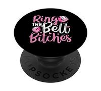 Ring The Bell Bitches Bunco Game Night, Divertido Jugador de Bunco PopSockets PopGrip Adhesivo