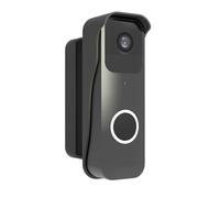 Ring Türklingel - Cuña de montaje | Timbre de puerta | Soporte para cámara sin agujeros para tienda de alquiler de viviendas, Drill Anti-robo Cámara Doorrbell Soporte Soporte para Video Dorbell