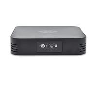 ring-u Hello Hub - Sistema telefónico para pequeñas empresas (PBX) y servicio (VOIP). Hasta 30 líneas y 75 extensiones. Mantén tu número. Configuración más fácil que un router inalámbrico. ring-u