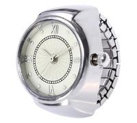 Ring Watch - Fashion Finger Watch For Men Women | Portable Creative Clock Ring With Organic Glass Mirror | Stylish Casual Watches Accessory For Christmas Birthday | Accurate Timekeeping With Lon