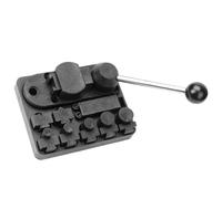 Ring Wire Bender Pliers, 14.8x12x2cm Bending Machine, Adjustable Mold, Lightweight ABS Design, Use for Custom Jewelry, Craft Projects, Metalwork Shaping