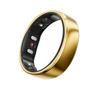 RingConn Gen 2 Smart Ring - Anillo Inteligente - Dorado - Talla 8 | Monitoriza el sueño, el estrés, la frecuencia cardíaca y la Salud Femenina - sin suscripción y hasta 12 días de autonomía