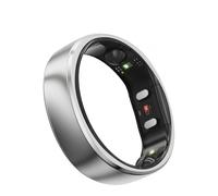 RingConn Smart Ring Gen2 Air para Mujeres y Hombres - Seguimiento de Sueño y Fitness - Frecuencia Cardíaca - Galaxie-Silber Tamaño 13